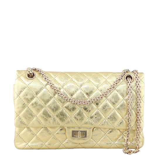 Chanel 2.55 Reissue 226 Double Flap Bag | Gold