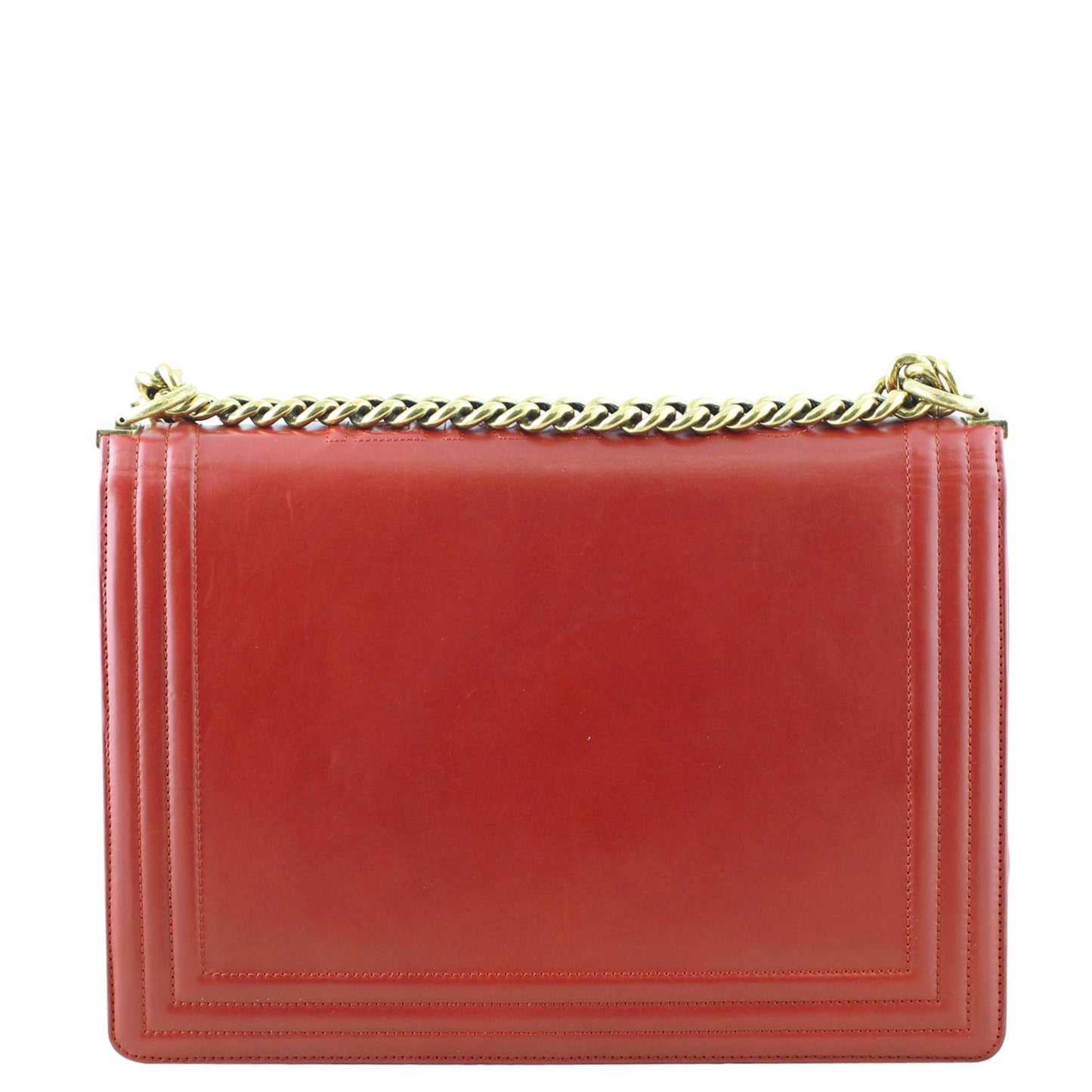 Chanel Boy Large | Red 15 Series