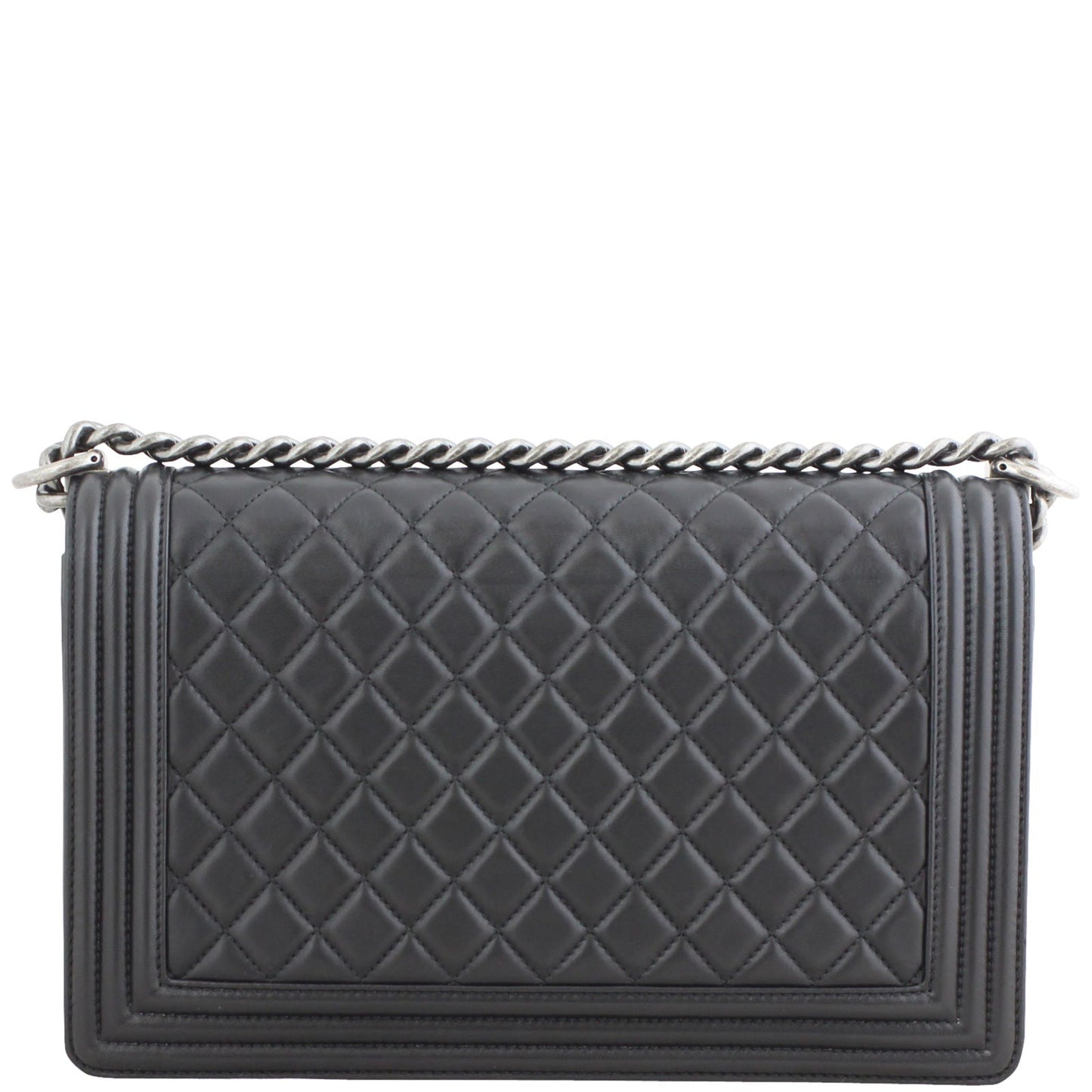 Chanel Boy New Medium | Black Lambskin