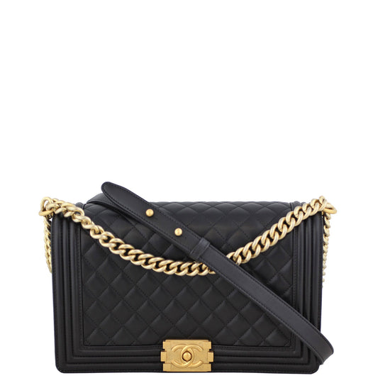 Chanel Boy Bag New Medium | Gold Hardware 23 Series