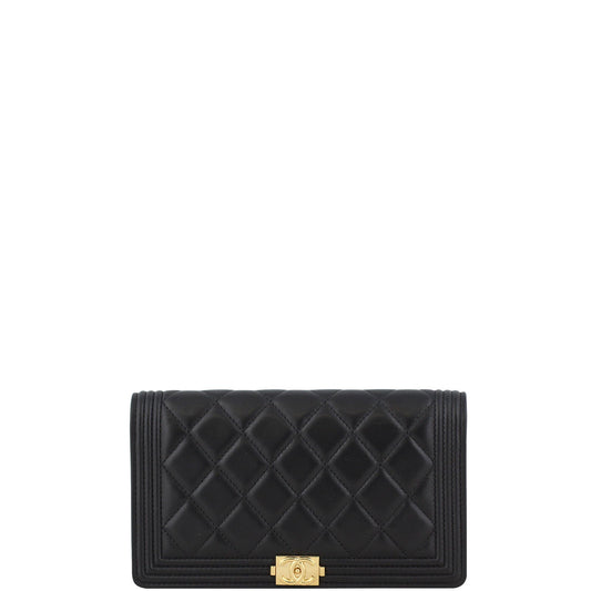 Chanel Boy Bifold Wallet