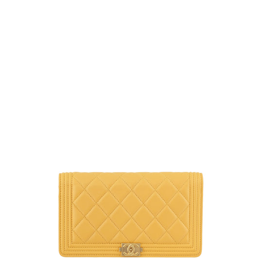 Chanel Boy Bifold Wallet