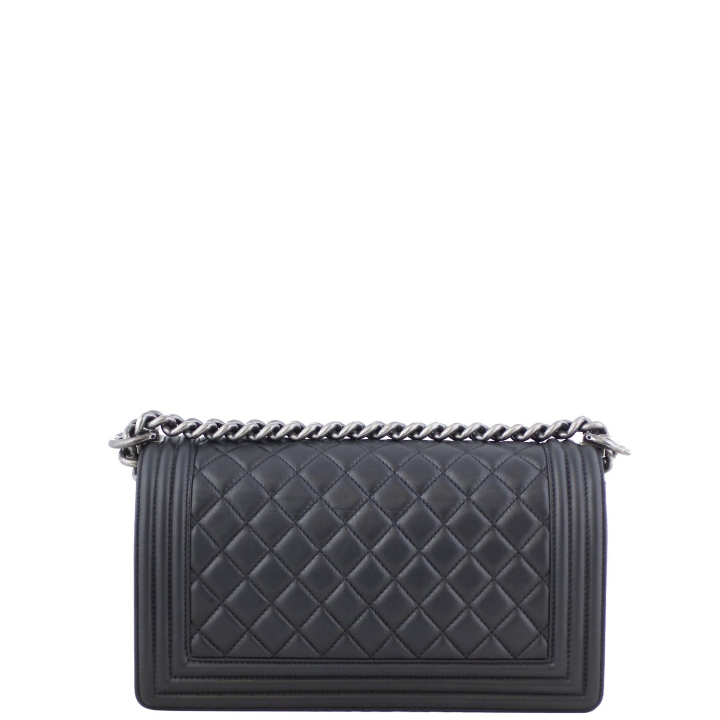 Chanel Boy Bag Old Medium | Black 19 Series