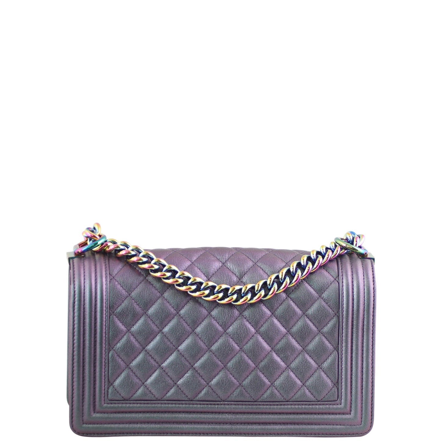 Chanel Boy Old Medium | Iridescent