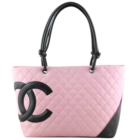Chanel Ligne Cambon Large Tote | Pink