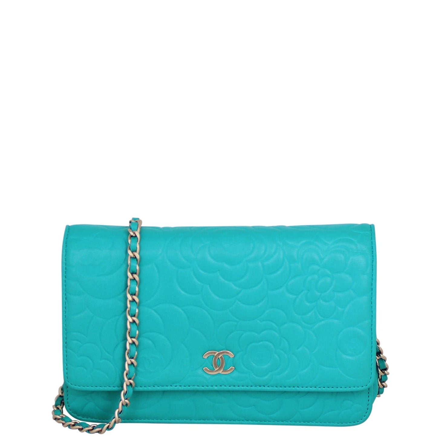 Chanel Camellia Wallet on Chain