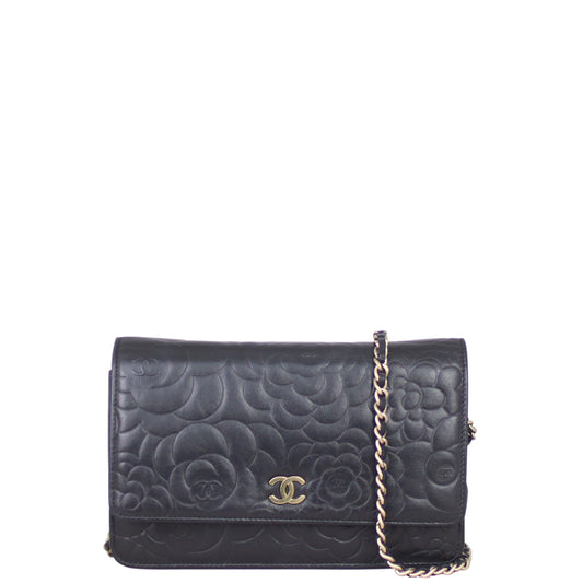 Chanel Camellia Wallet on Chain