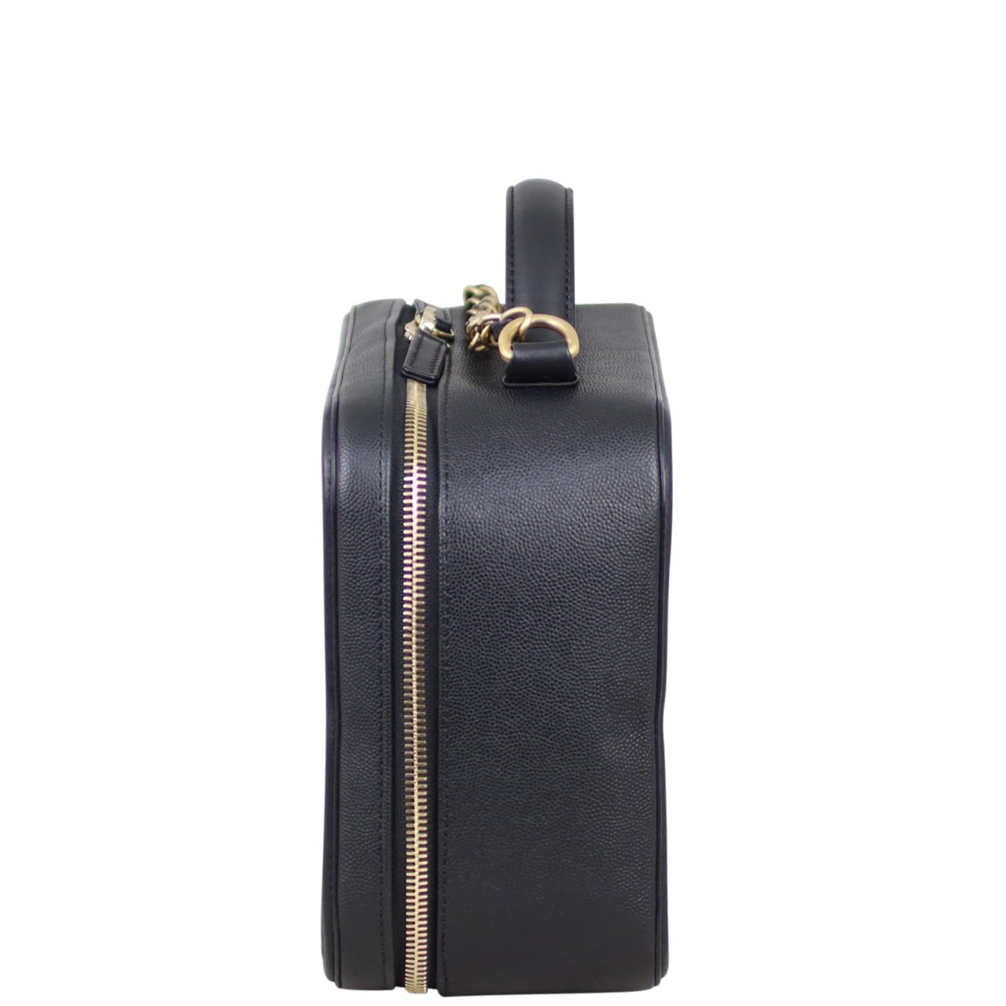 Chanel CC Filigree Vanity Case Large