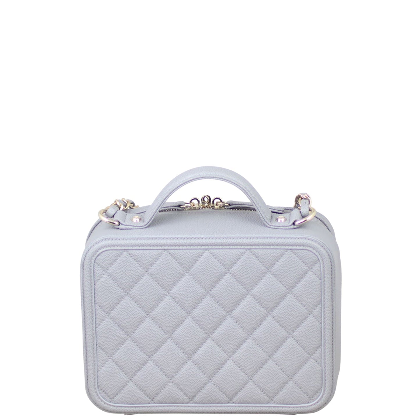 Chanel CC Filigree Vanity Case Medium