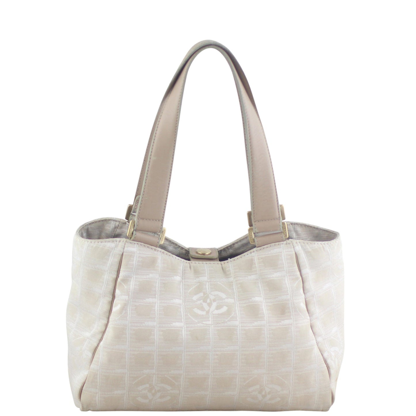 Chanel CC Travel Line Canvas Tote
