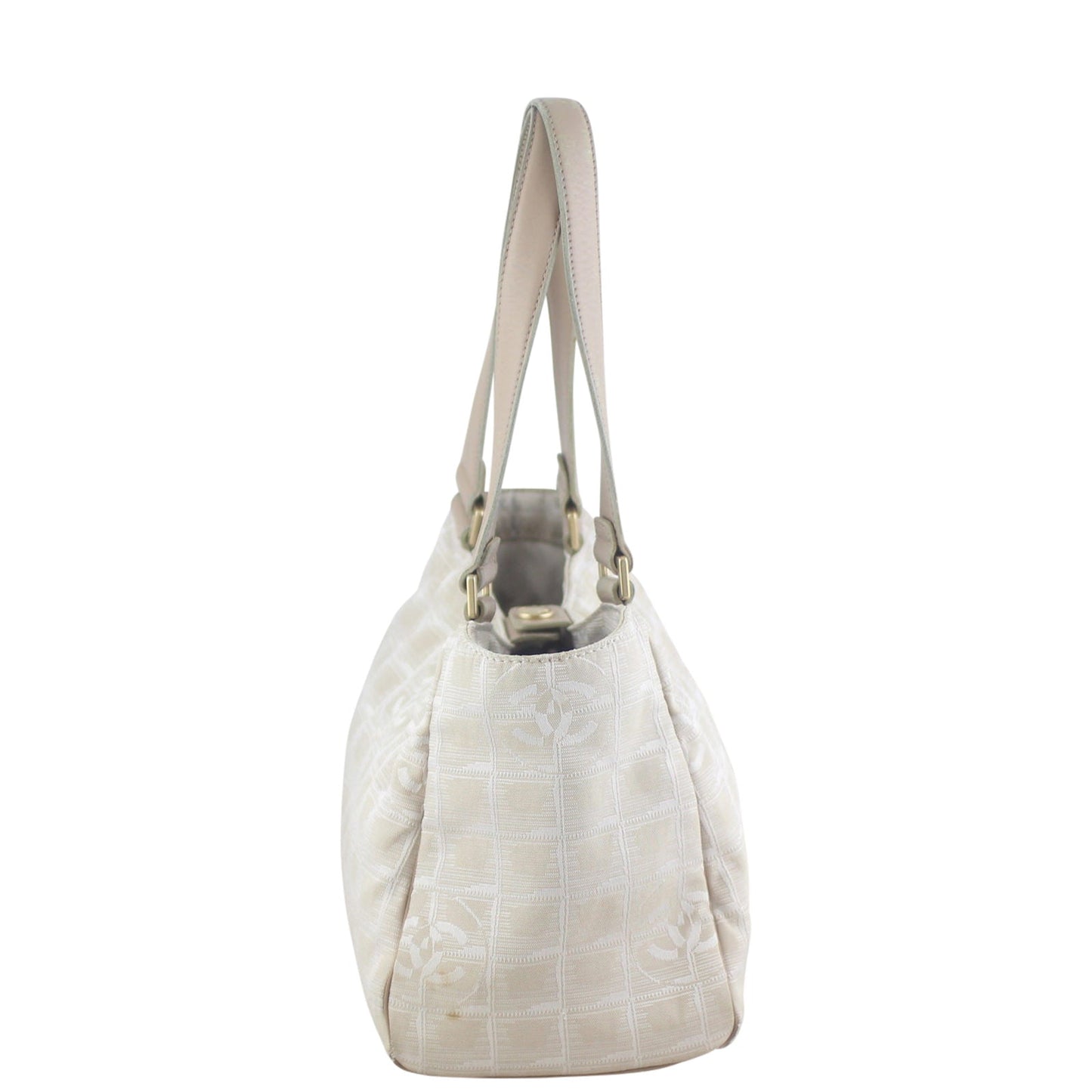 Chanel CC Travel Line Canvas Tote