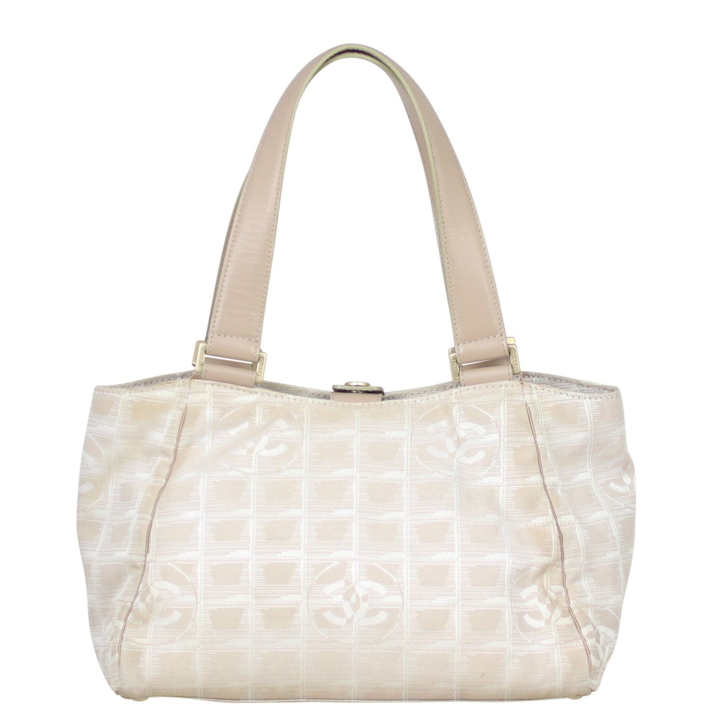 Chanel CC Travel Line Canvas Tote