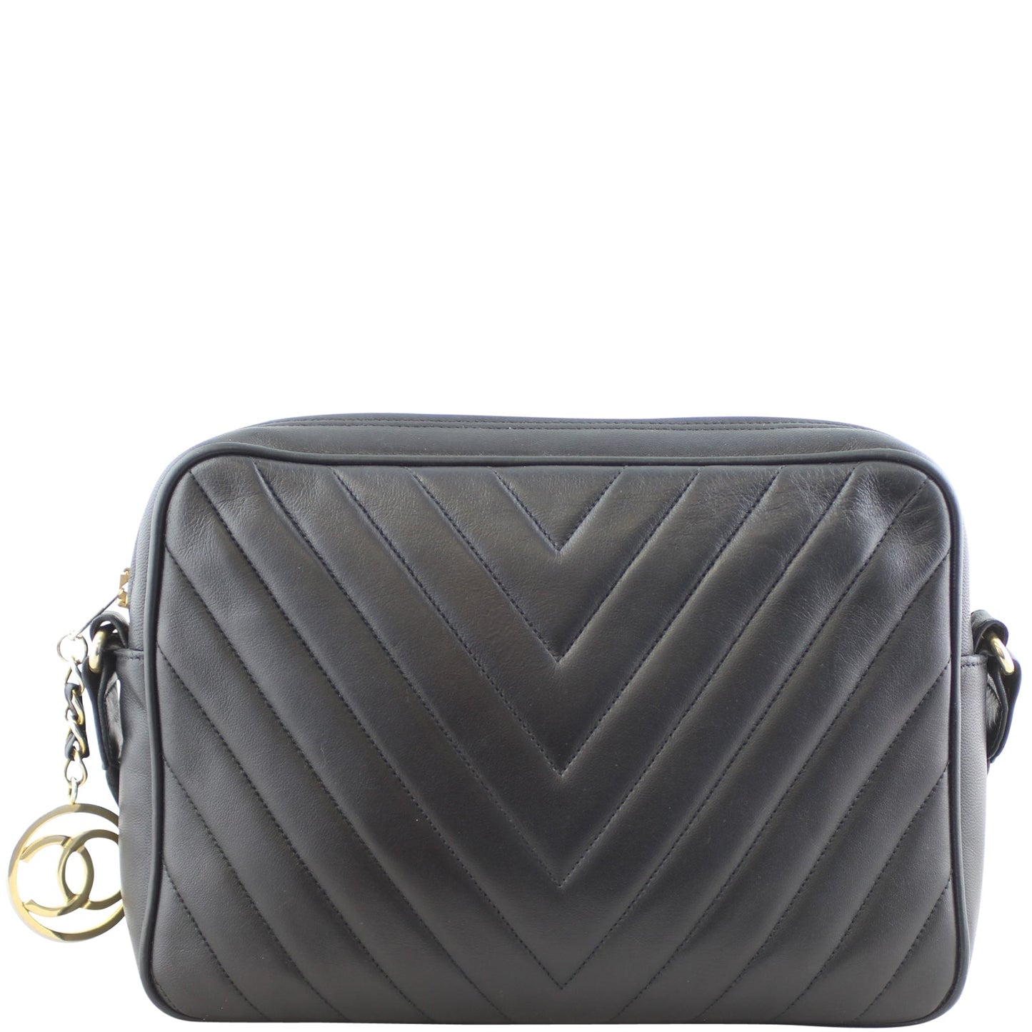 Chanel Chevron Camera Bag