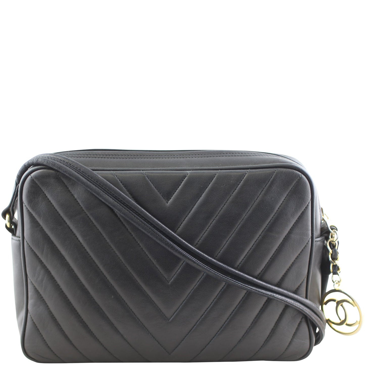 Chanel Chevron Camera Bag