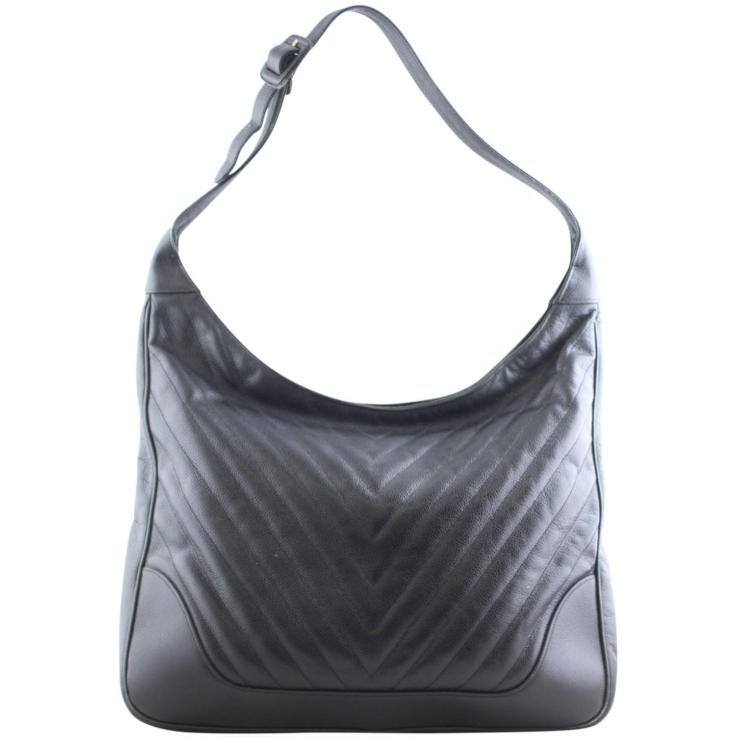 Chanel Chevron Hobo Bag