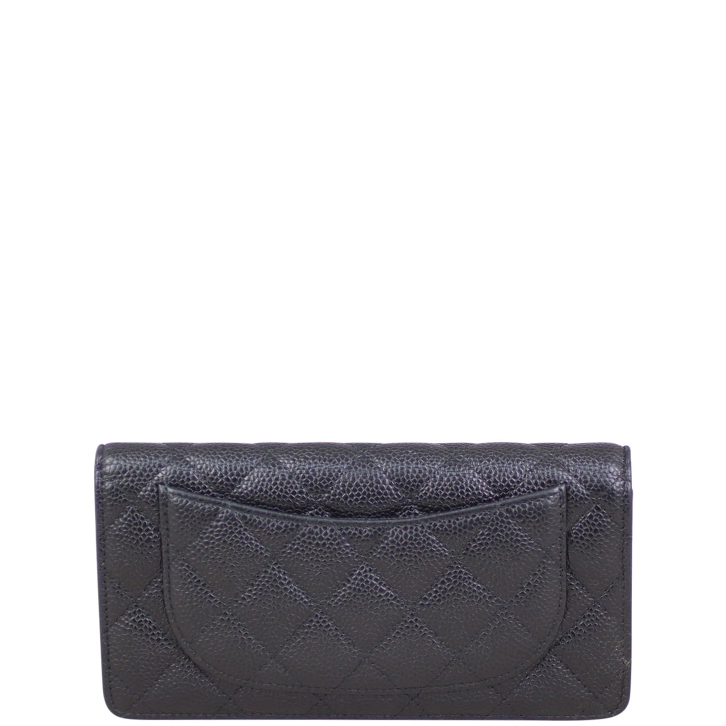 Chanel Classic CC Yen Wallet | Caviar SHW