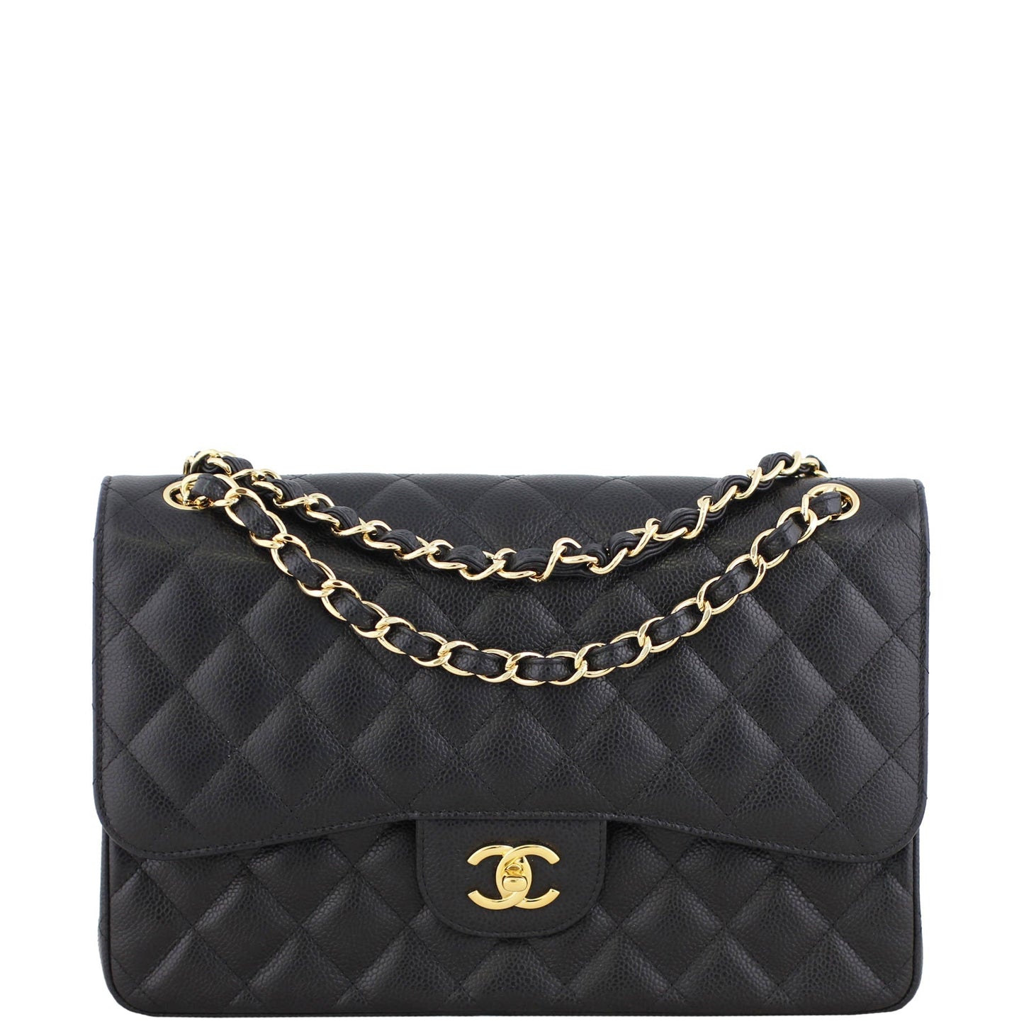 Chanel Classic Double Flap Jumbo | Black GTH 16 Series
