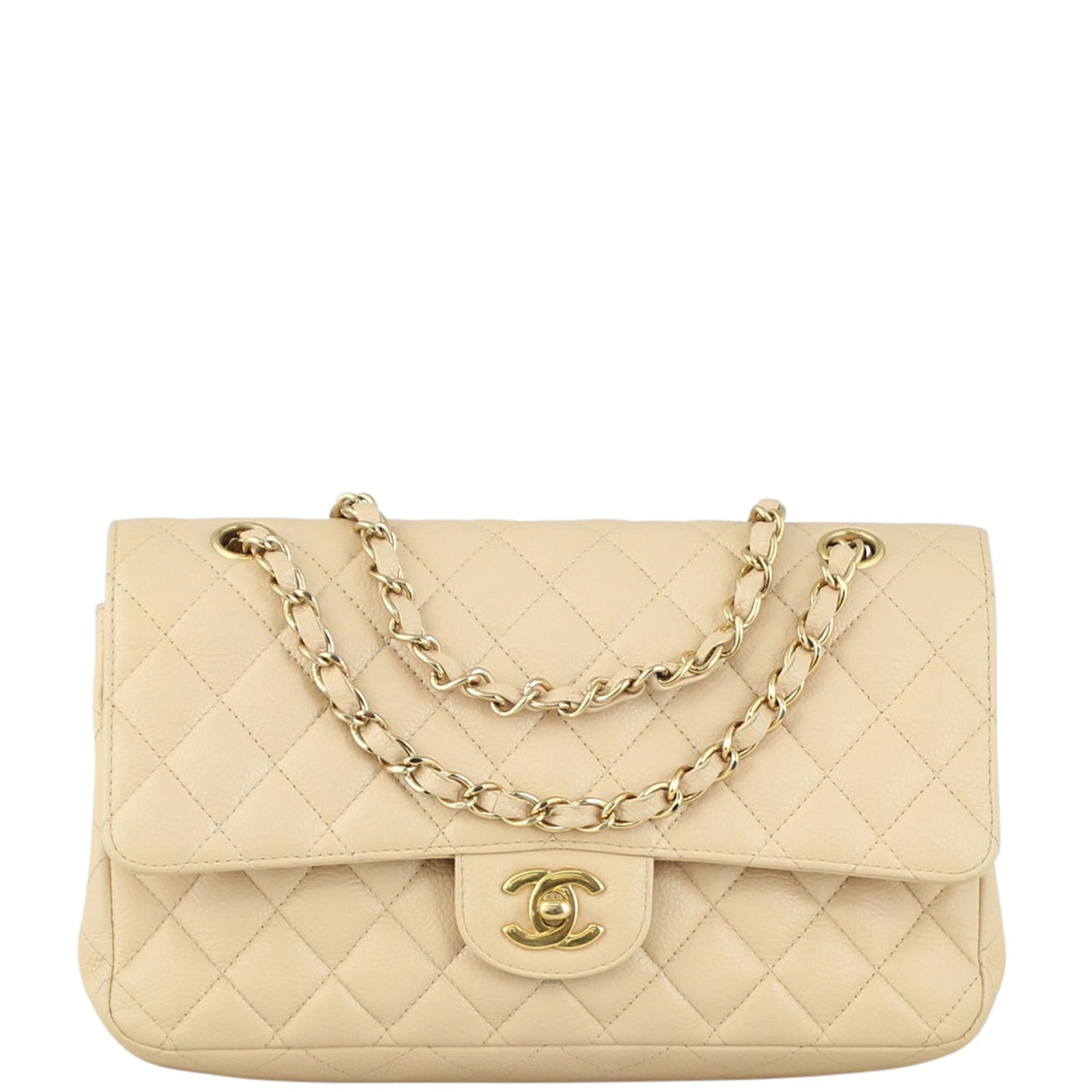Chanel Classic Double Flap Medium | 13 Series Beige