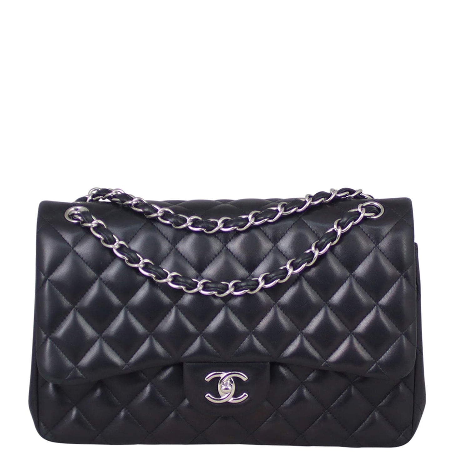 Chanel Classic Double Flap Jumbo | Black 16 Series