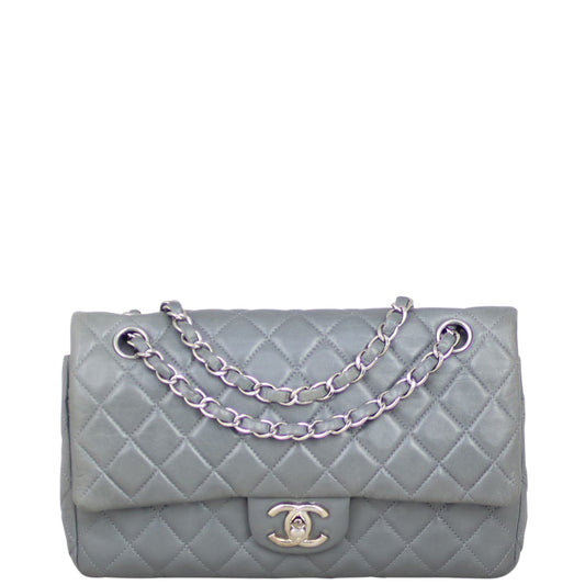 Chanel Classic Double Flap Medium | Grey