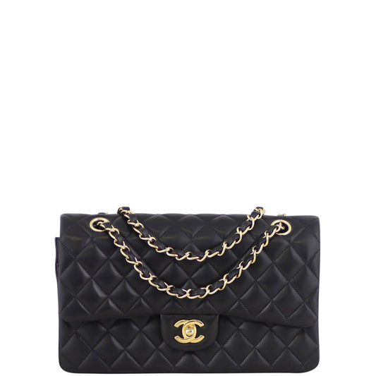 Chanel Classic Double Flap Medium | 13 Series Black Lambskin