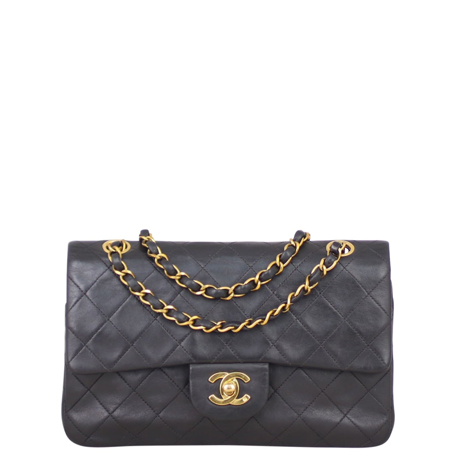 Chanel Classic Double Flap Small |Black Lambskin