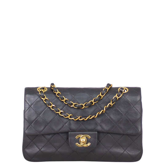 Chanel Classic Double Flap Small |Black Lambskin