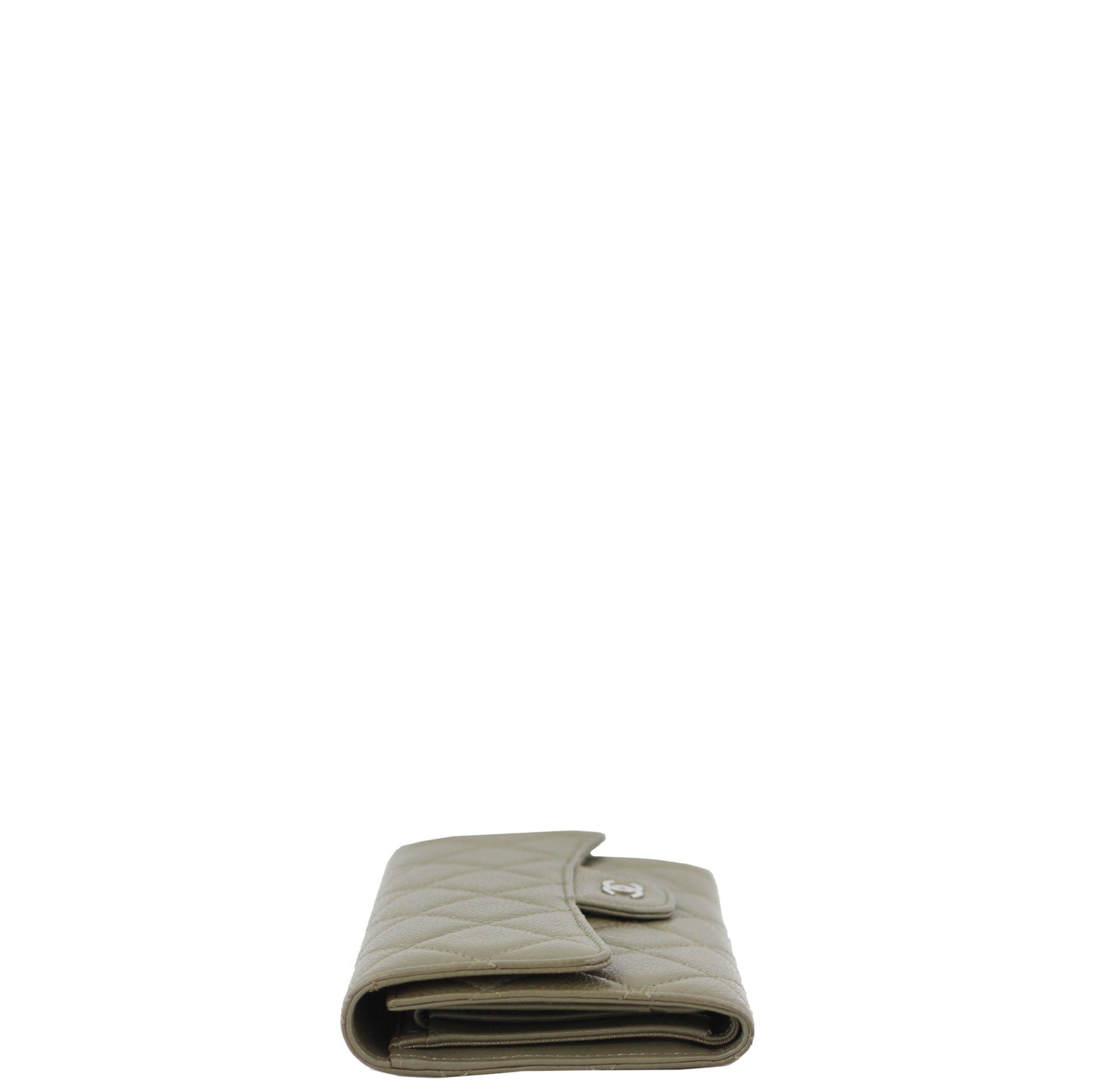 Chanel Classic Flap Wallet | Khaki Green