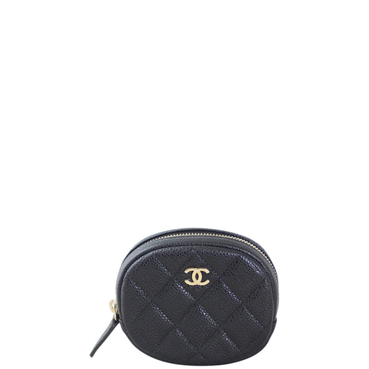 Chanel Classic Round Zipped Coin Purse