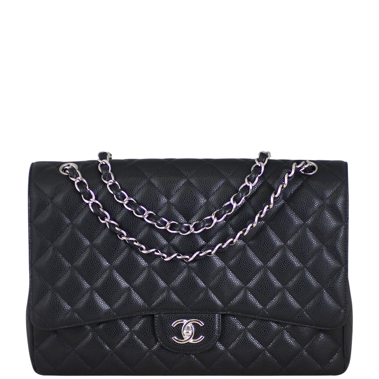 Chanel Classic Single Flap Maxi | Black 13 Series