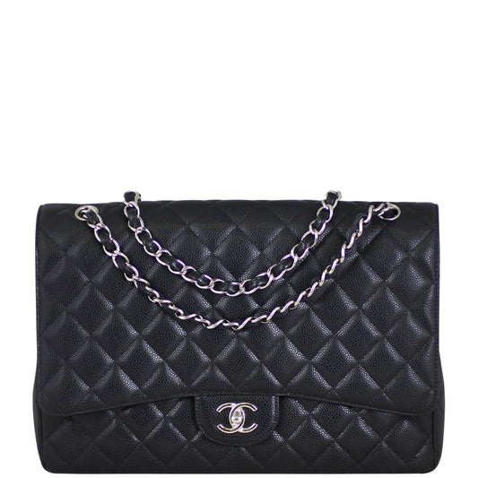 Chanel Classic Single Flap Maxi | Black 13 Series