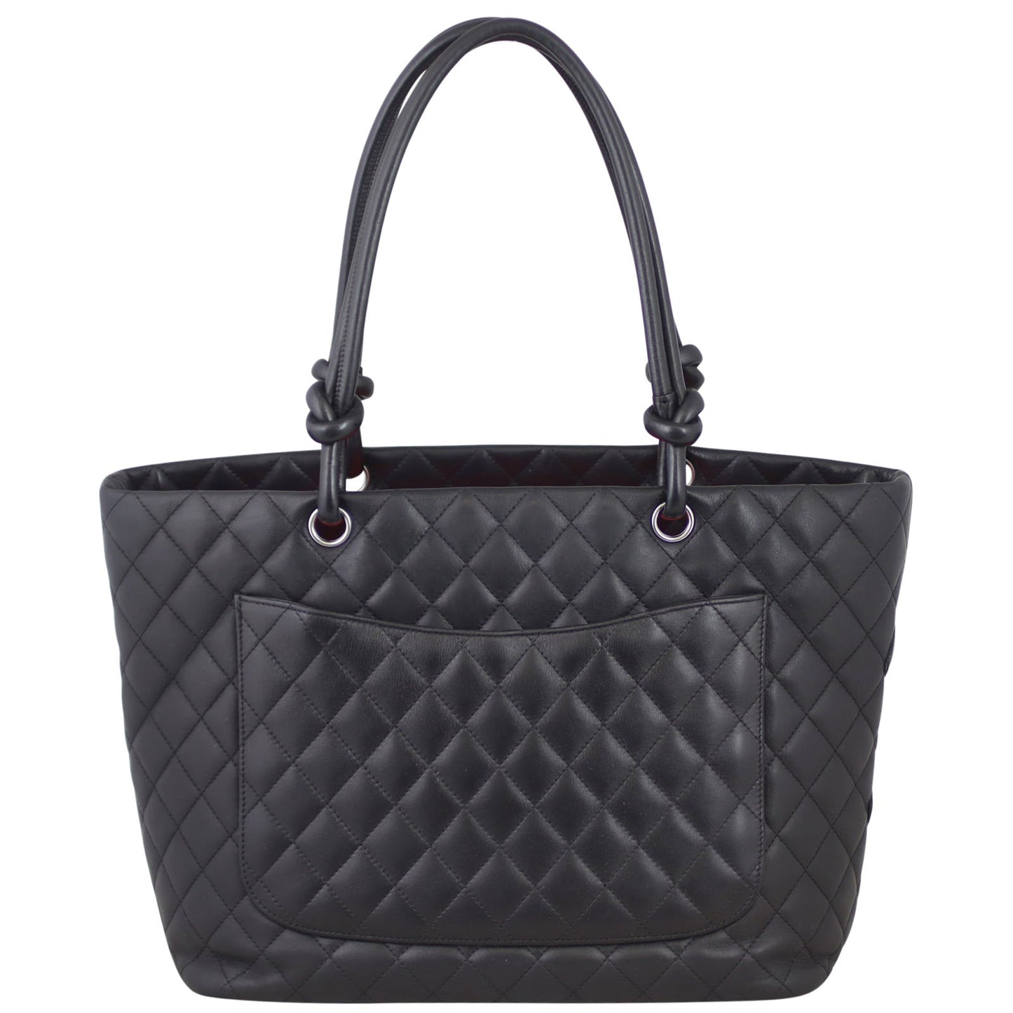 Chanel Ligne Cambon Large Tote | Black Lambskin