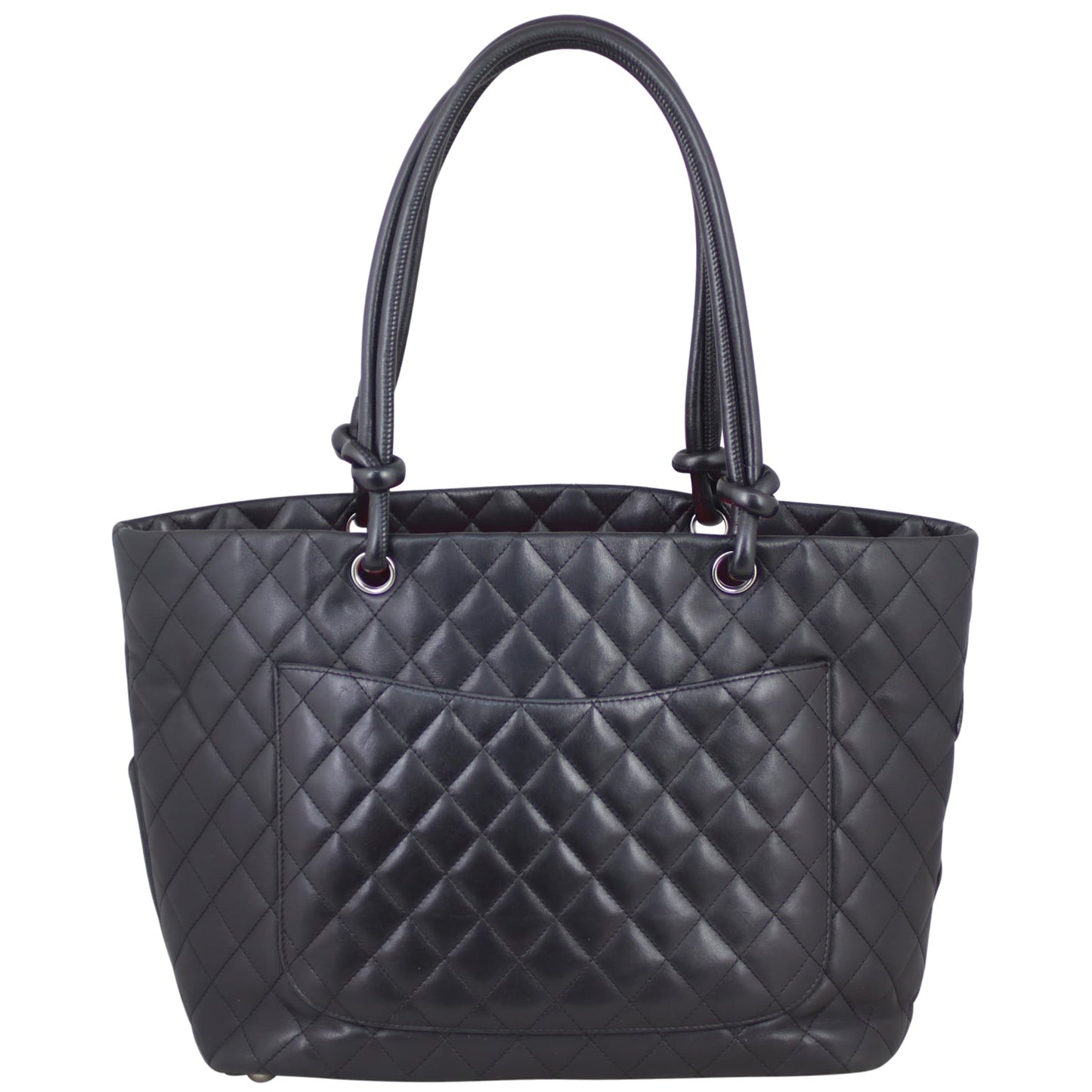 Chanel Ligne Cambon Large Tote | Silver Hardware