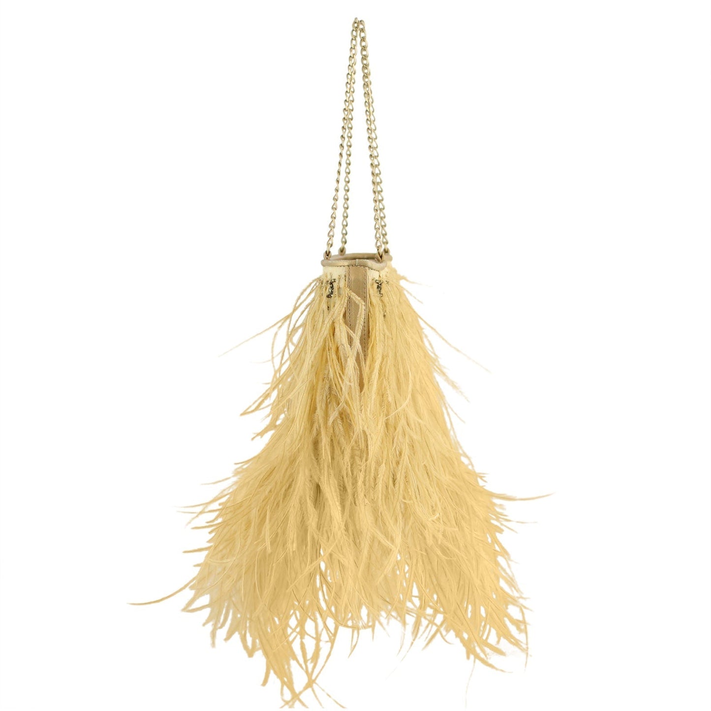 Chanel Ostrich Feather Evening Bag