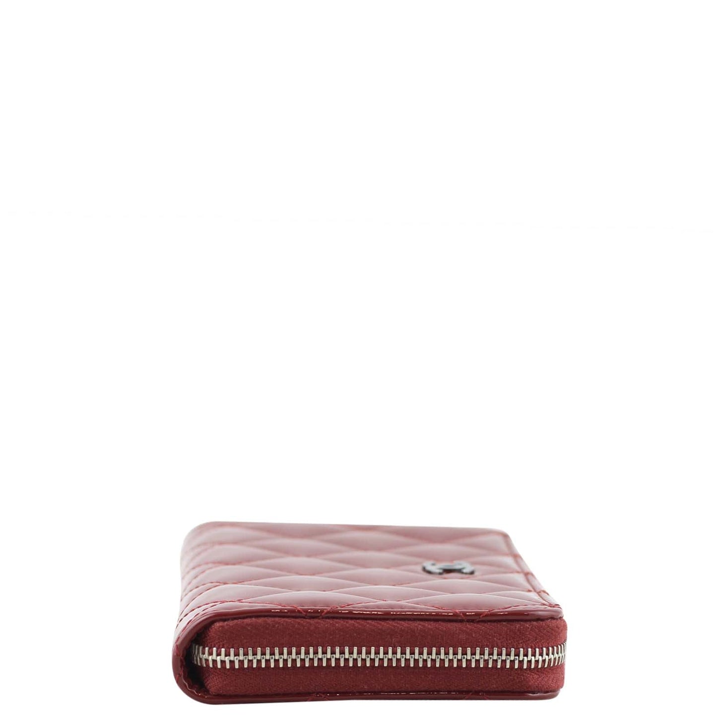 Chanel Patent Zipped Small Wallet