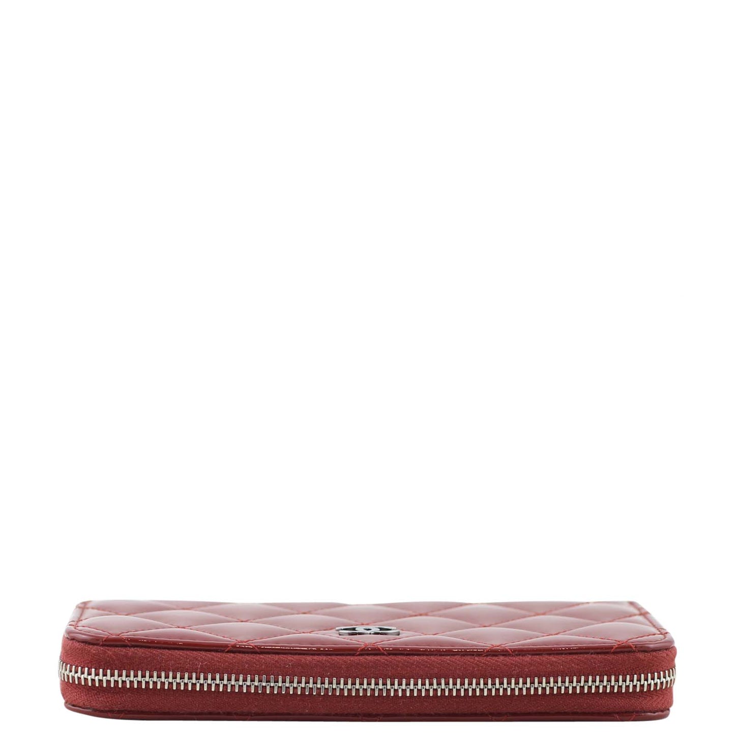 Chanel Patent Zipped Small Wallet