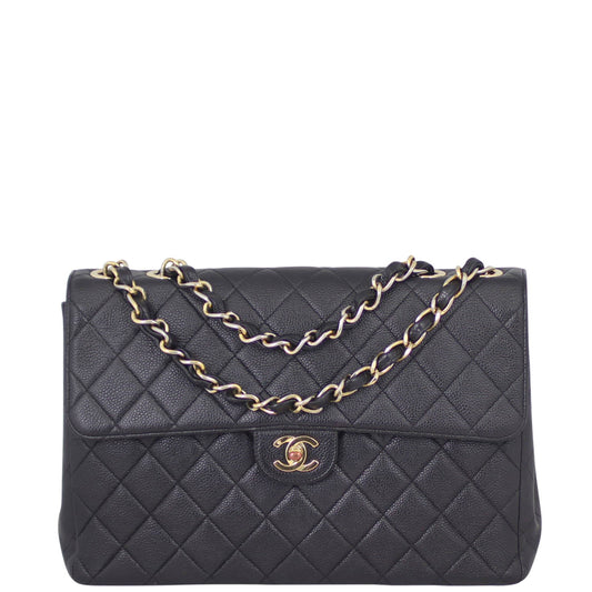 Chanel Single Flap Jumbo | Gold Hardware