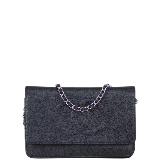 Chanel Timeless Wallet on Chain | Caviar