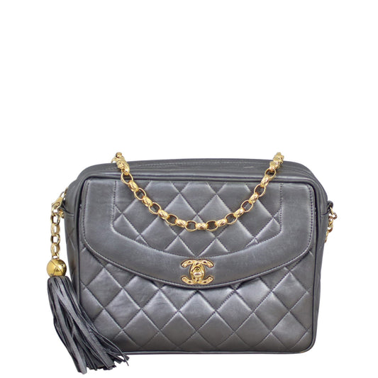 Chanel Vintage Quilted Camera Bag