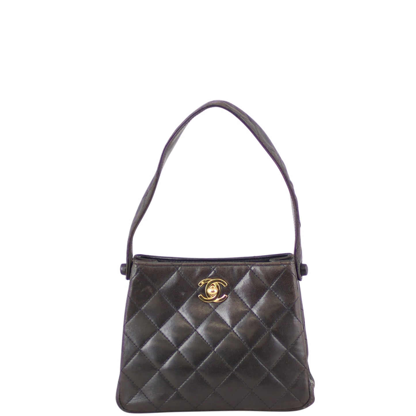 Chanel CC Double Turn Lock Mini Tote