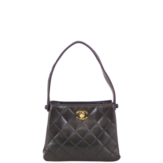 Chanel CC Double Turn Lock Mini Tote