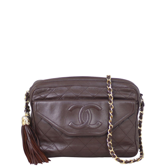 Chanel Vintage Quilted Camera Bag