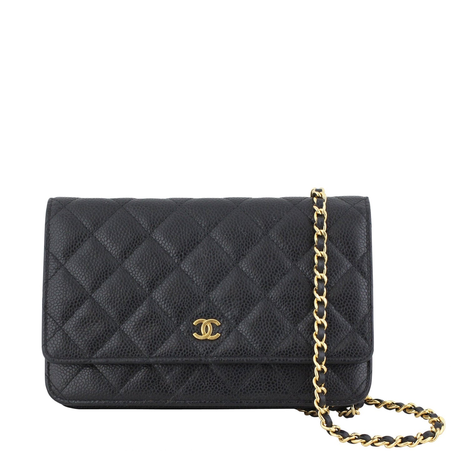 Chanel Wallet on Chain Caviar