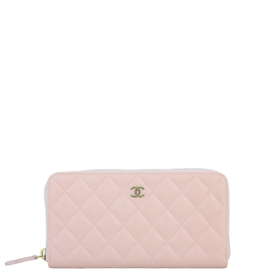 Chanel Zip Around Wallet
