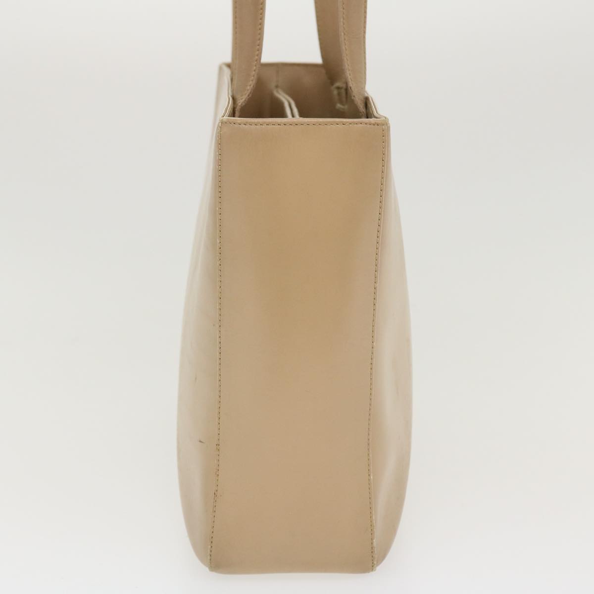 Prada Shoulder Bag Leather Beige