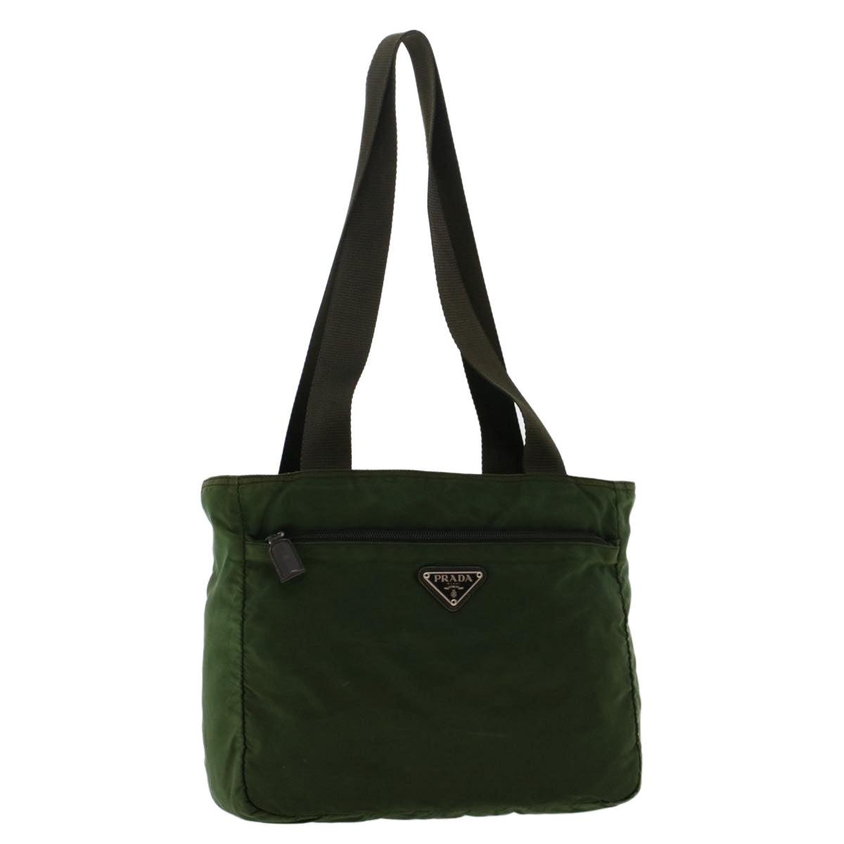 Prada Shoulder Bag Nylon Green