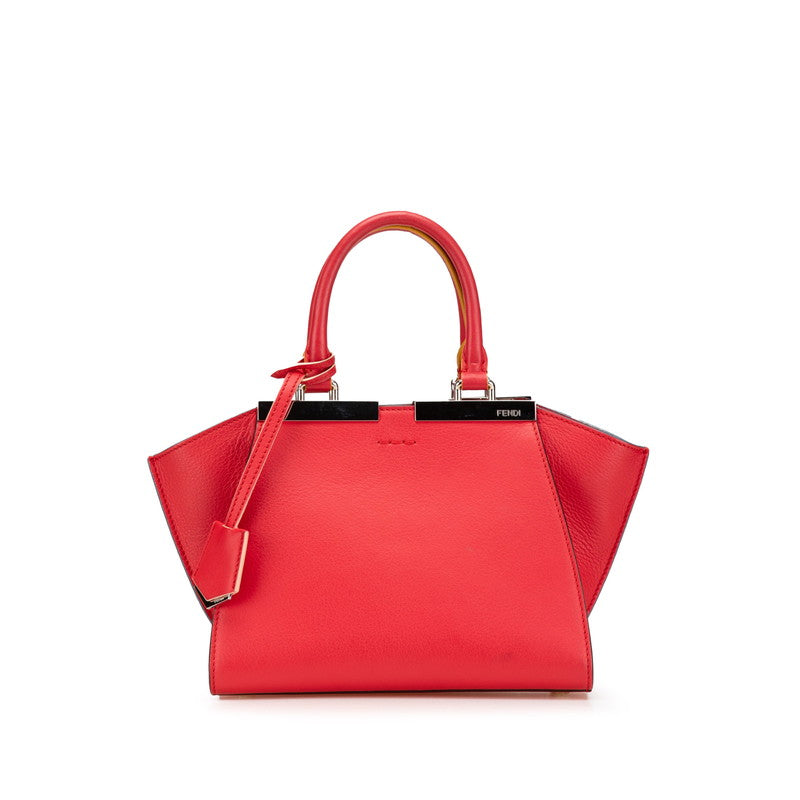 Fendi Petit 3Jours Leather Handbag