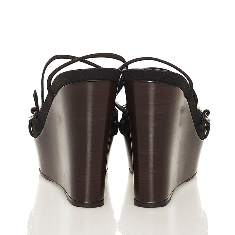 Louis vuitton Pumpkins Swede Black Brown 's Eyes