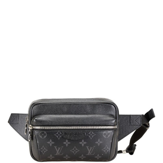 Louis Vuitton Monogram Eclipse Monogram Eclipse Noir Taigarama Pvc Leather Fanny Pack
