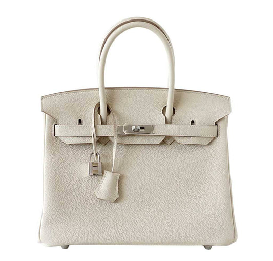 HermesBirkin 30 Craie PHW